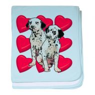 CafePress - Dalmatian Puppy Love - Baby Blanket, Super Soft Newborn Swaddle