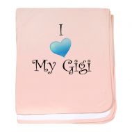 CafePress - I Love Gigi - Baby Blanket, Super Soft Newborn Swaddle