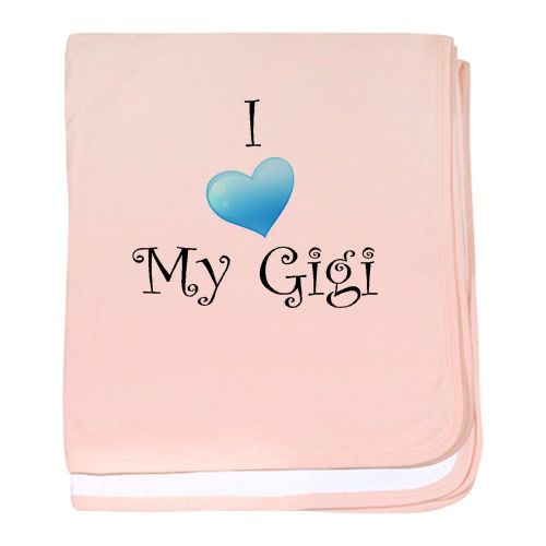  CafePress - I Love Gigi - Baby Blanket, Super Soft Newborn Swaddle