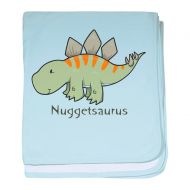 CafePress - Nuggetsaurus - Baby Blanket, Super Soft Newborn Swaddle