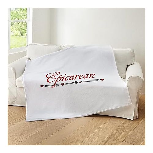  CafePress Epicurean Throw Blanket Super Soft Fleece Plush Throw Blanket, 60