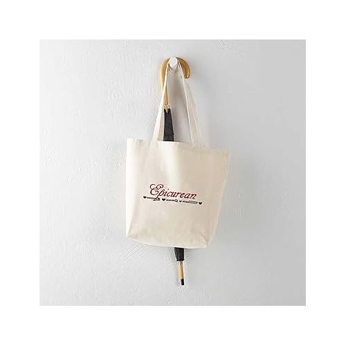  CafePress Epicurean Tote Bag Natural Canvas Tote Bag, Reusable Shopping Bag