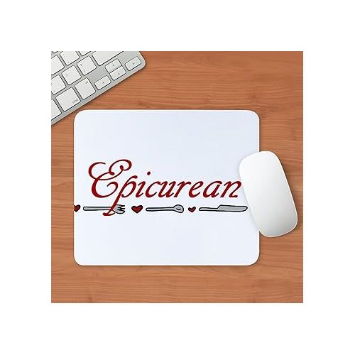  CafePress Epicurean Mousepad Non-Slip Rubber Gaming Mousepad