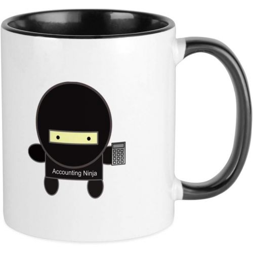  CafePress Accounting Ninja Mug Ceramic Coffee Mug, Tea Cup 11 oz