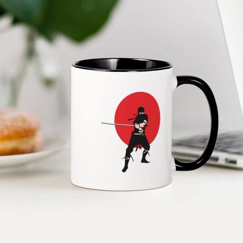  CafePress Ninja Mugs Ceramic Coffee Mug, Tea Cup 11 oz