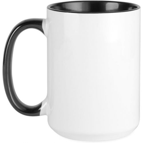  CafePress Improv Ninja Mugs Coffee Mug, Large Ceramic White Tea Cup, 15 oz.