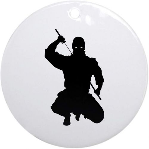  CafePress Ninja Warrior Ornament (Round) Round Holiday Christmas Ornament