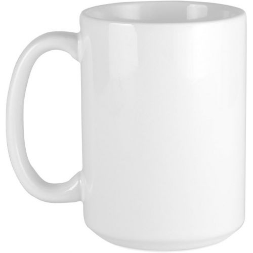  CafePress Expressions Of A Ninja Large Mug Coffee Mug, Large Ceramic White Tea Cup, 15 oz.