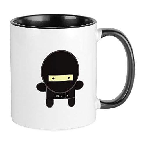  CafePress HR Ninja Mug Ceramic Coffee Mug, Tea Cup 11 oz