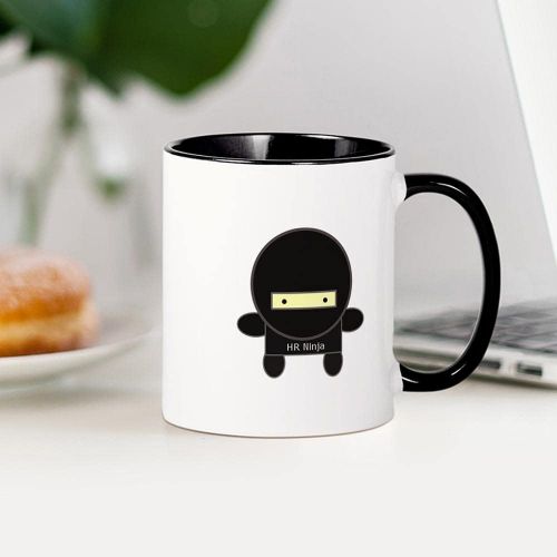  CafePress HR Ninja Mug Ceramic Coffee Mug, Tea Cup 11 oz