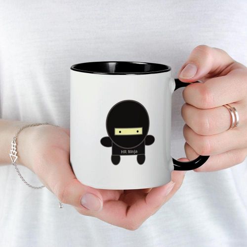  CafePress HR Ninja Mug Ceramic Coffee Mug, Tea Cup 11 oz