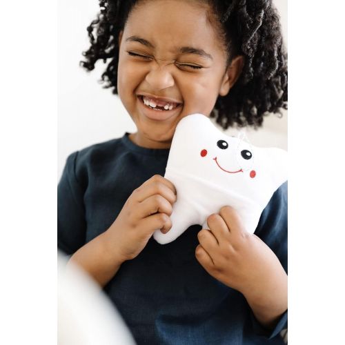  [아마존베스트]Cairn Co. Tooth Fairy Pillow Kit with Keepsake Notepad and Magic Glitter  for Boys and Girls  Hanging Option  Fun for Kids  3 Piece Set