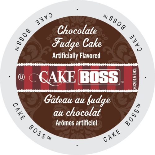  Cake Boss Coffee Chocolate Fudge Cake, Single Serve Cups for Keurig Brewers 24 Count by Cake Boss