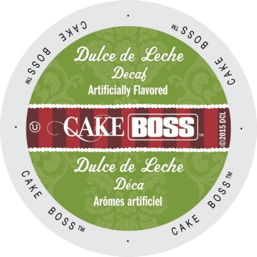  Cake Boss Coffee Dulce De Leche Decaf, Single Serve Cups for Keurig Brewers 24 Count by Cake Boss