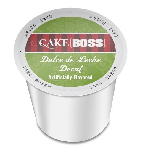  Cake Boss Coffee Dulce De Leche Decaf, Single Serve Cups for Keurig Brewers 24 Count by Cake Boss