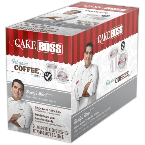  Cake Boss Coffee Buddys Blend, Single Serve Cups for Keurig K-Cup Brewers 96 Count by Cake Boss