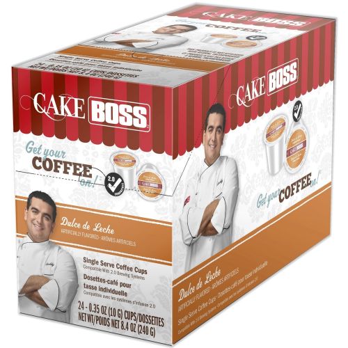  Cake Boss Coffee Dulce De Leche, Single Serve Cups for Keurig K-Cup Brewers 24 Count by Cake Boss