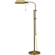 Cal Lighting BO-117FL-AB Floor Lamp with No Shades, Antique Brass Finish