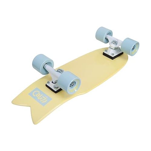  Cal 7 Fishtail Deck 22-inch Mini Cruiser Skateboard