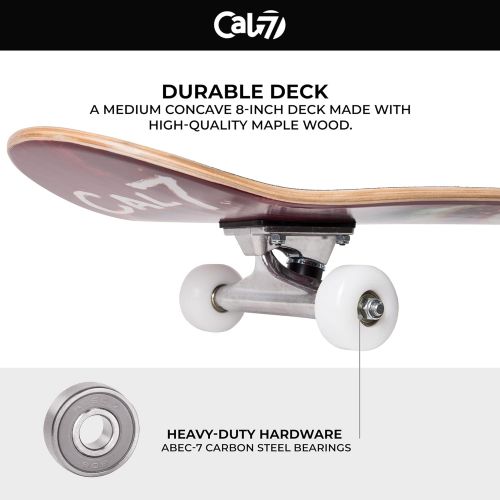  Cal 7 Complete Skateboard | 7.5, 7.75 and 8.0 Inch