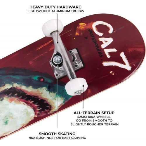  Cal 7 Complete Skateboard | 7.5, 7.75 and 8.0 Inch