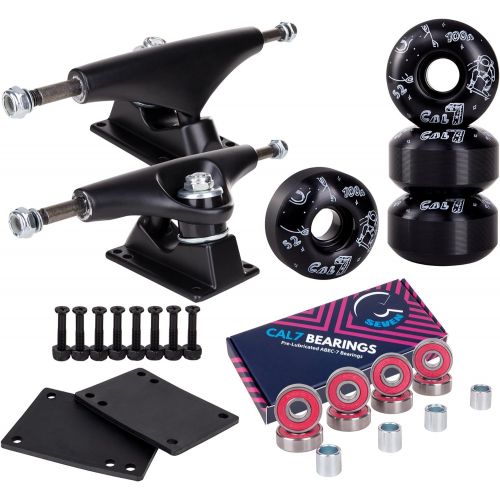  Cal 7 129mm Trucks with Wheels, Bearings, Hardware