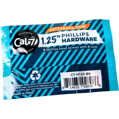  Cal 7 Standard 1.25 Skateboard Hardware Set