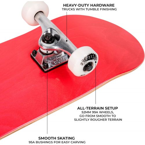  Cal 7 Complete Standard Skateboard 7.5-8-inches