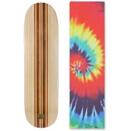Cal 7 Rekon Bamboo 8 8.25 8.5 Skateboard Deck with Grizzly Tie-Dye Griptape