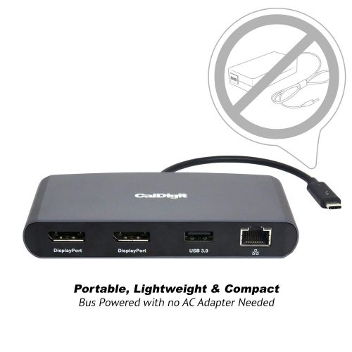  [아마존 핫딜]  [아마존핫딜]CalDigit Thunderbolt 3 Mini Dock Dual DisplayPort