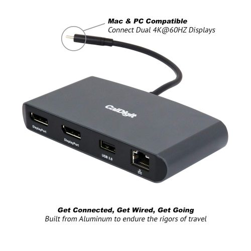  [아마존 핫딜]  [아마존핫딜]CalDigit Thunderbolt 3 Mini Dock Dual DisplayPort