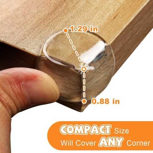  [아마존베스트]CalMyotis Corner Protector, Baby Proofing Table Corner Guards, Keep Child Safe, Protectors for Furniture Against...