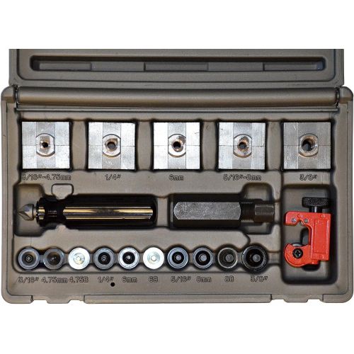  Cal-Van Tools 165 Master Inline Flaring Kit - Double and Single Flares, Brake Flaring Tools. Professional Tool Kit