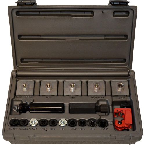  Cal-Van Tools 165 Master Inline Flaring Kit - Double and Single Flares, Brake Flaring Tools. Professional Tool Kit