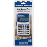 Calculated Industries 8510 Home ProjectCalc Do-It-Yourselfers Feet-Inch-Fraction Project Calculator | Dedicated Keys for Estimating Material Quantities and Costs for Home Handymen and DIYs , White Small