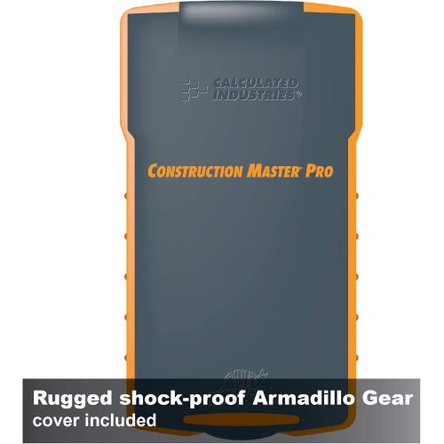  [아마존베스트]Calculated Industries 4065 Construction Master Pro Advanced Construction Math Feet-inch-Fraction Calculator for Contractors, Estimators, Builders, Framers, Remodelers, Renovators a