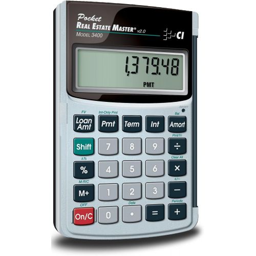  [아마존베스트]Calculated Industries 3400 Pocket Real Estate Master Financial Calculator