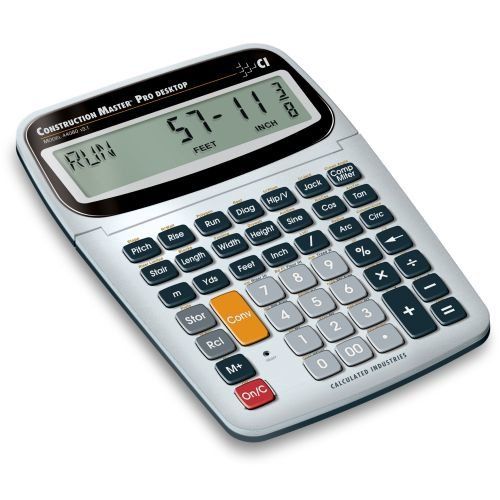  Calculated Industries 44080 Construction Master Pro Construction Calculator