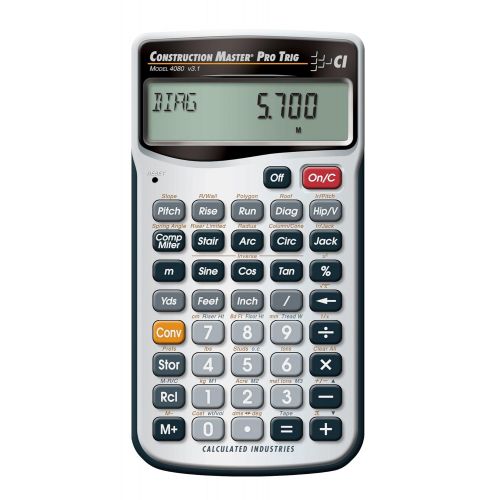  Calculated Industries 4080 Construction Master Pro Trig Calculator