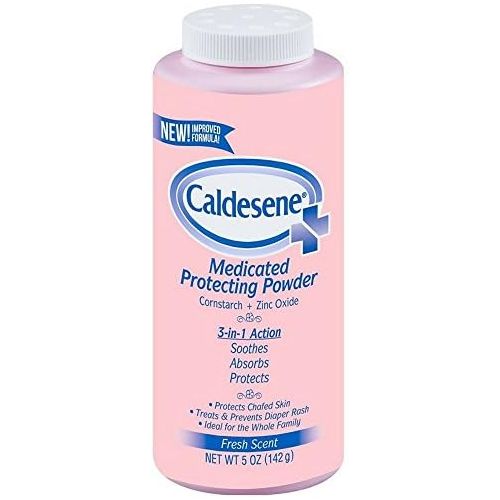  Caldesene Medicated Protecting Powder with Zinc Oxide & Cornstarch, 5 oz (Pack of 6)