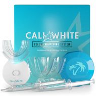 [아마존 핫딜]  [아마존핫딜]Cali White Vegan Teeth WHITENING KIT with LED Light, Made in USA, Natural & Organic Peroxide Gel,...