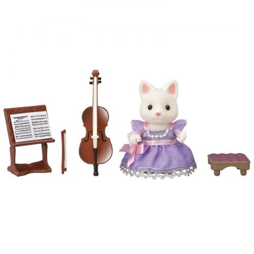  Calico Critters CALICO CRITTERS #CC3024 Cello Concert Set - New Factory Sealed