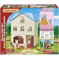 Calico Critters Sky Blue Terrace Gift Set, Dollhouse Playset with Figures, Furniture and Accessories