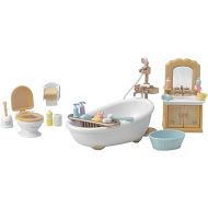 Calico Critters Country Bathroom Set - Toy Dollhouse Furniture and Accessories Set for Ages 3+