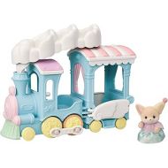 Calico Critters Floating Cloud Rainbow Train - Toy Vehicle Playset with 1 Collectible Figure