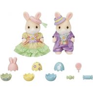Calico Critters Easter Celebration Set, Limited Edition Doll Playset with 2 Figures and Accessories