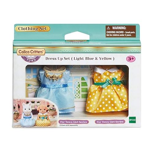  Calico Critters Dress Up Set (Light Blue & Yellow)