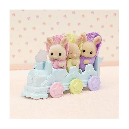  Calico Critters Triplets Baby Bathtime Set