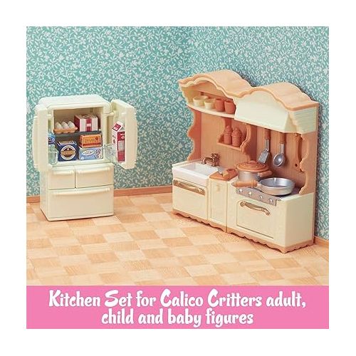  Calico Critters Kitchen Playset - Create Delicious Meals with Your Critters