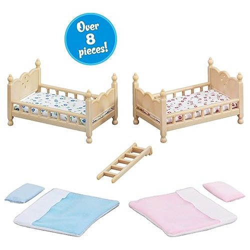  Calico Critters, Doll House Furniture and Decor, Bunk Beds